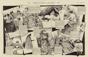Their Letter Paper by Jacques Marie Gaston Onfray de Breville (Job)